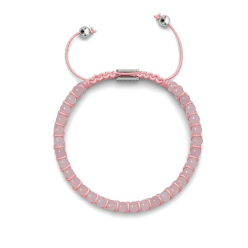 Quartz rose | Argent sterling .925 | Bracelet Vitalité